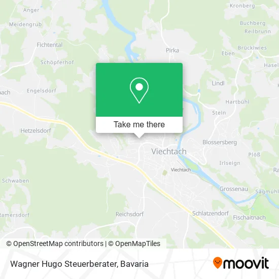 Карта Wagner Hugo Steuerberater