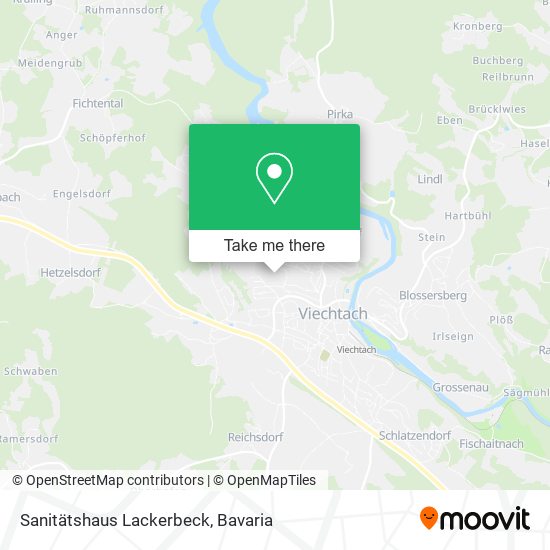 Sanitätshaus Lackerbeck map