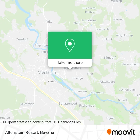 Карта Altenstein Resort