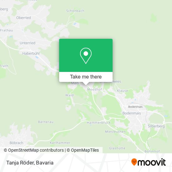 Tanja Röder map