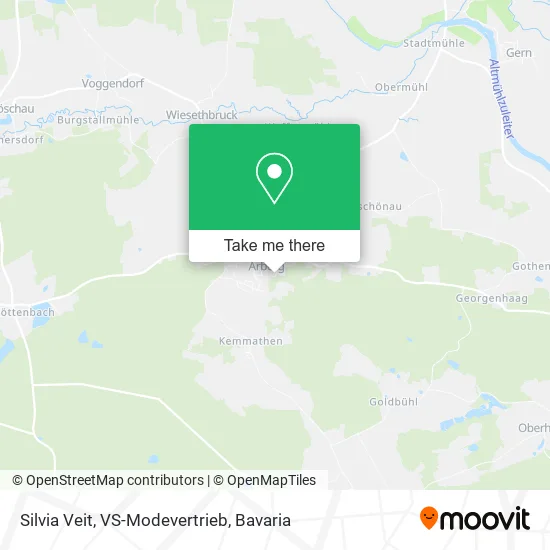 Карта Silvia Veit, VS-Modevertrieb