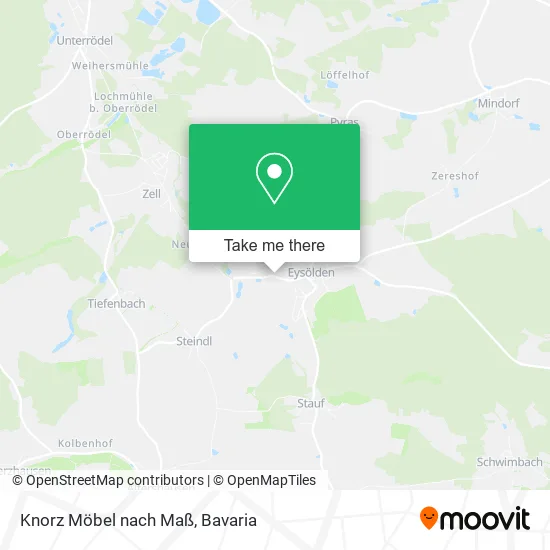 Карта Knorz Möbel nach Maß