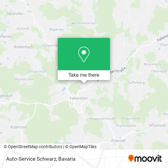 Карта Auto-Service Schwarz
