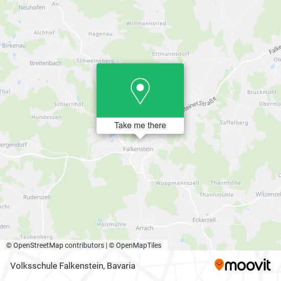 Volksschule Falkenstein map