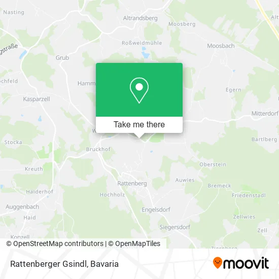 Карта Rattenberger Gsindl