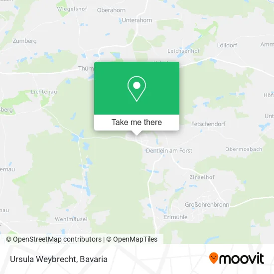 Карта Ursula Weybrecht