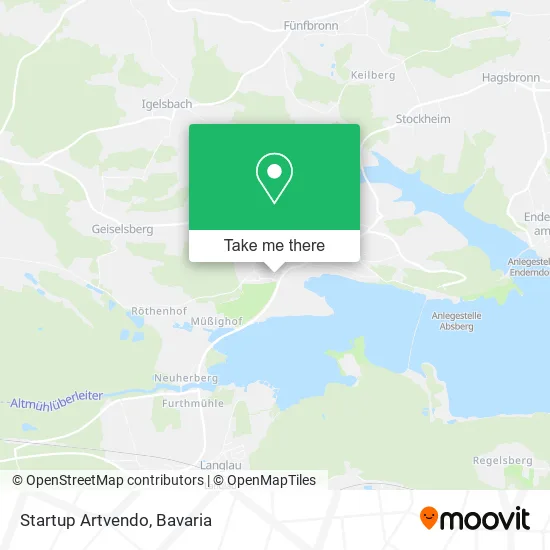 Карта Startup Artvendo