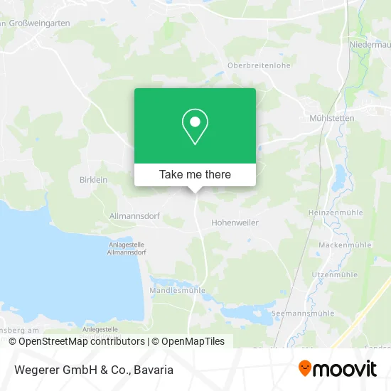 Карта Wegerer GmbH & Co.