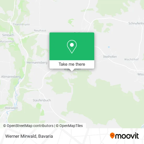 Карта Werner Mirwald