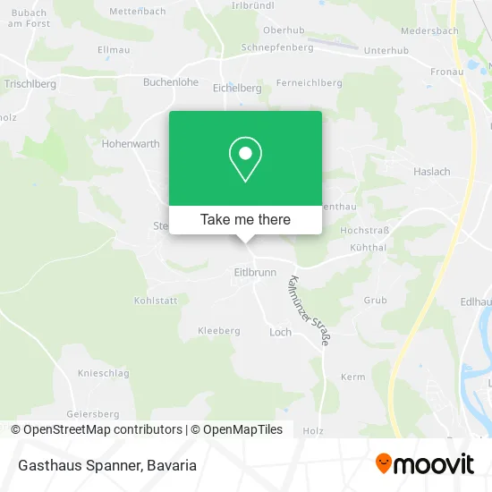 Карта Gasthaus Spanner