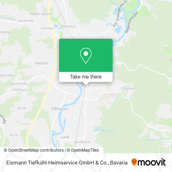 Карта Eismann Tiefkühl-Heimservice GmbH & Co.