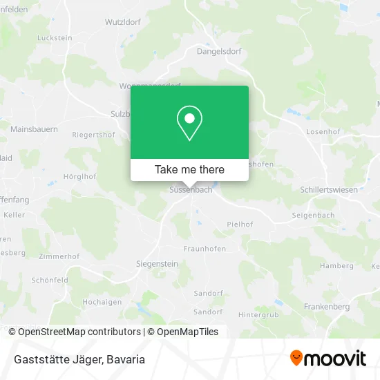 Карта Gaststätte Jäger