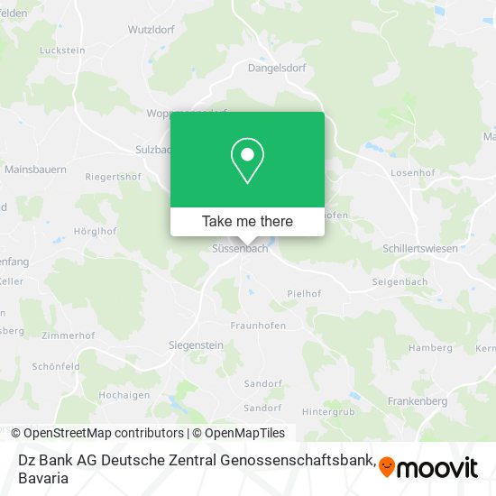 Dz Bank AG Deutsche Zentral Genossenschaftsbank map