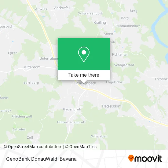 Карта GenoBank DonauWald