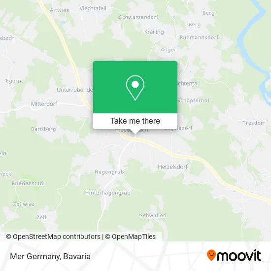 Карта Mer Germany