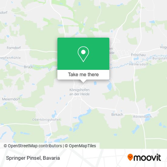Карта Springer Pinsel