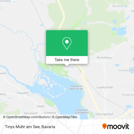Карта Tinys Muhr am See