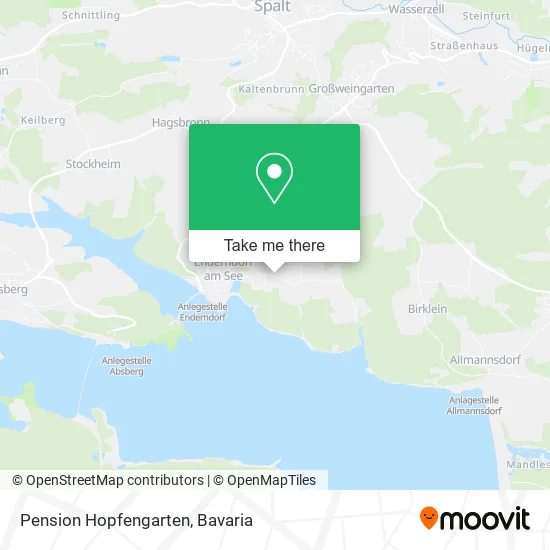 Карта Pension Hopfengarten