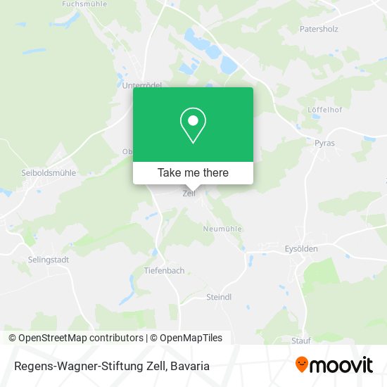Regens-Wagner-Stiftung Zell map