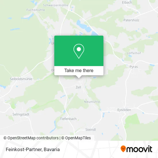 Карта Feinkost-Partner