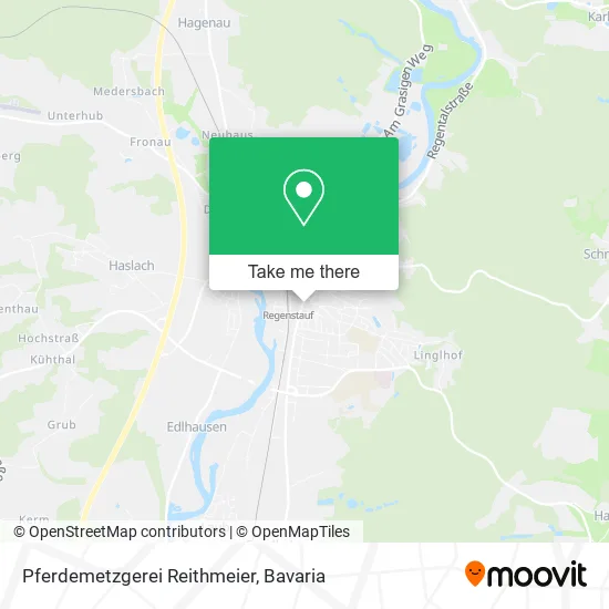 Карта Pferdemetzgerei Reithmeier