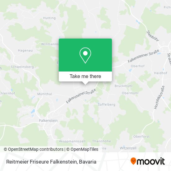 Reitmeier Friseure Falkenstein map