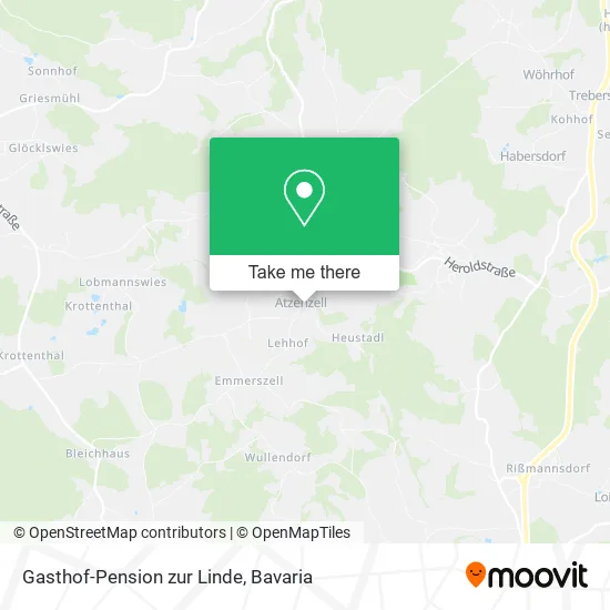 Карта Gasthof-Pension zur Linde
