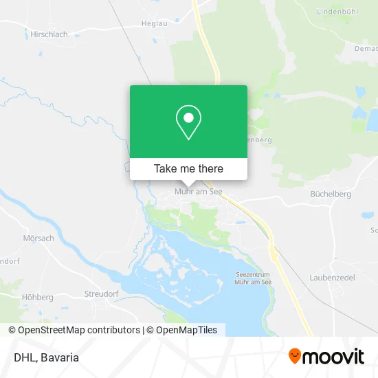 Карта DHL