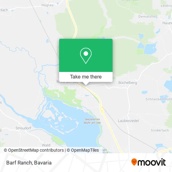 Карта Barf Ranch