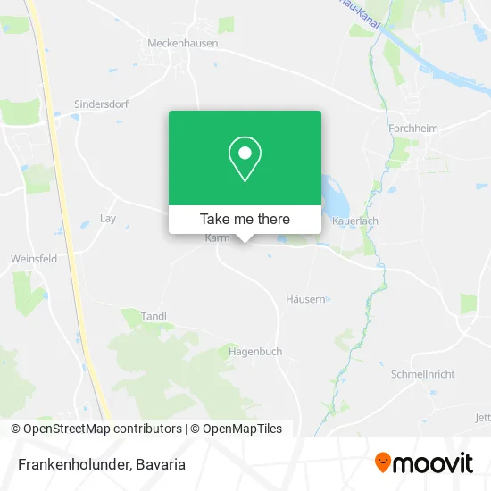 Карта Frankenholunder