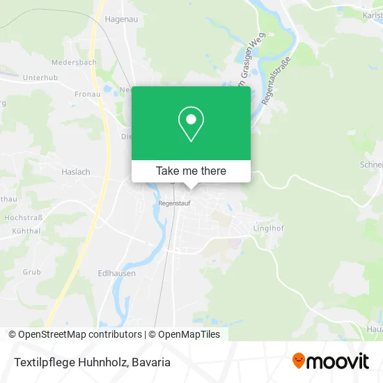 Карта Textilpflege Huhnholz