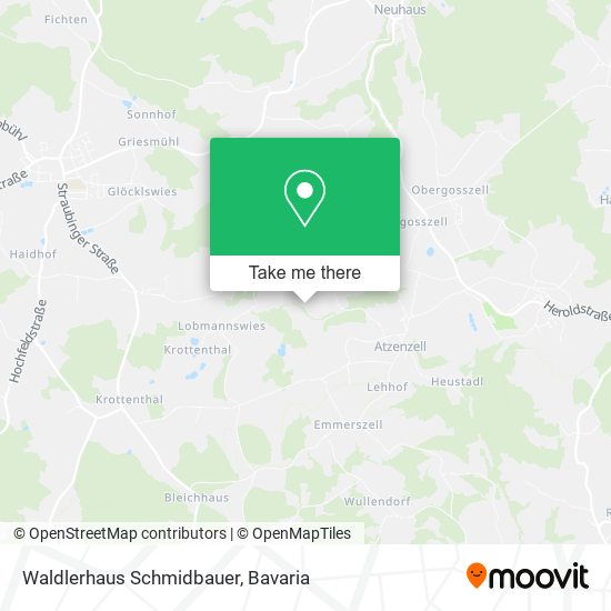 Waldlerhaus Schmidbauer map