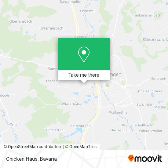 Chicken Haus map