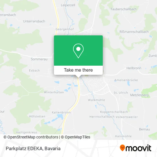 Карта Parkplatz EDEKA