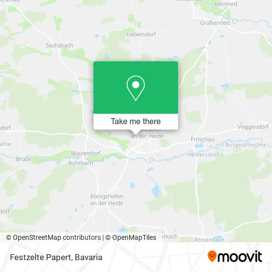 Карта Festzelte Papert