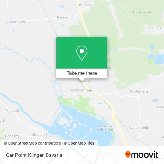 Карта Car Point Klinger