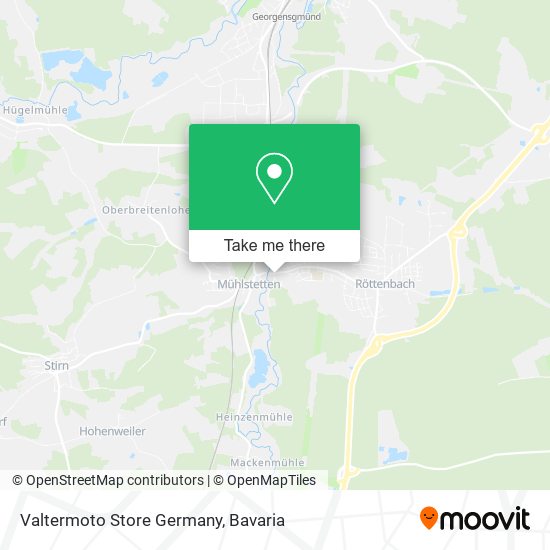 Valtermoto Store Germany map