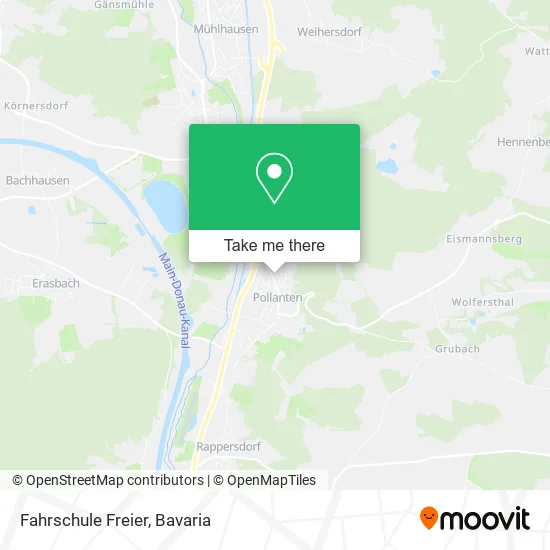 Карта Fahrschule Freier