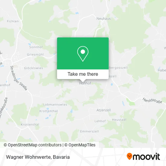 Карта Wagner Wohnwerte