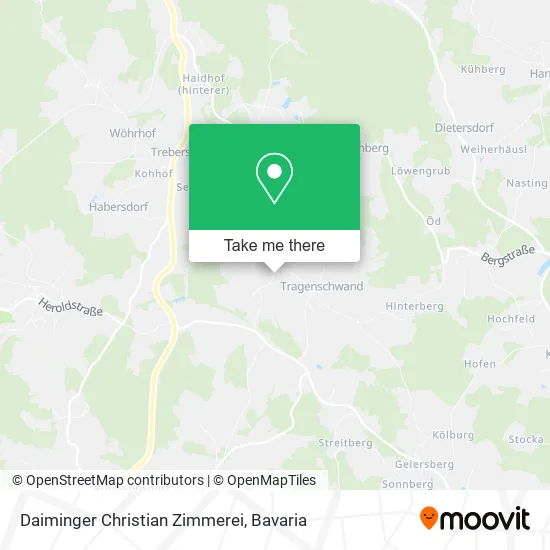 Карта Daiminger Christian Zimmerei
