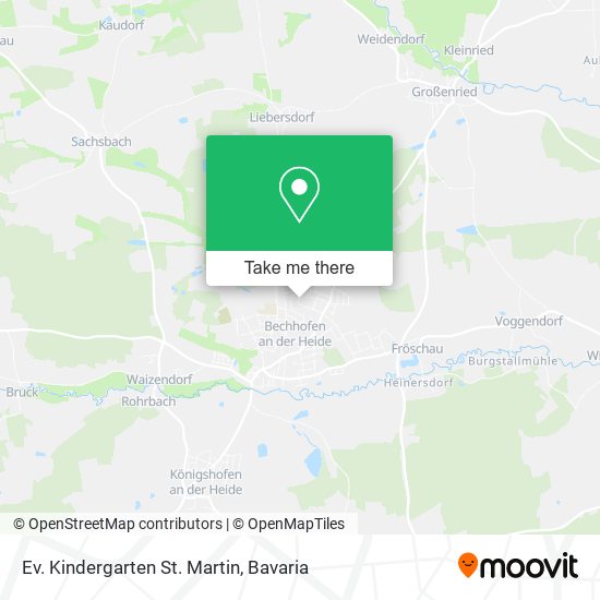 Ev. Kindergarten St. Martin map