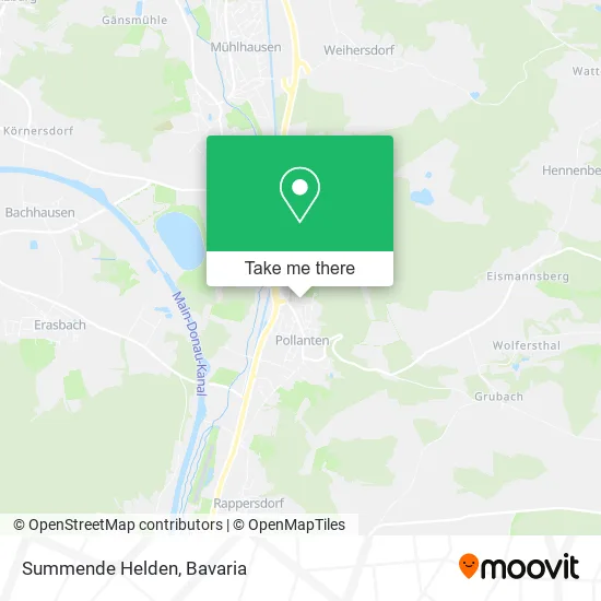 Карта Summende Helden