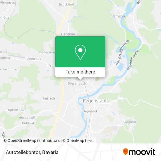 Карта Autoteilekontor