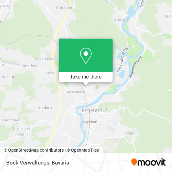 Карта Bock Verwaltungs