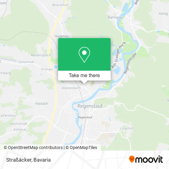 Карта Straßäcker
