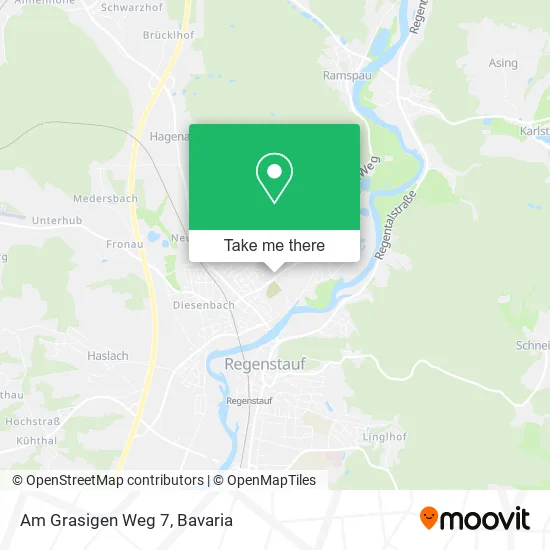 Карта Am Grasigen Weg 7