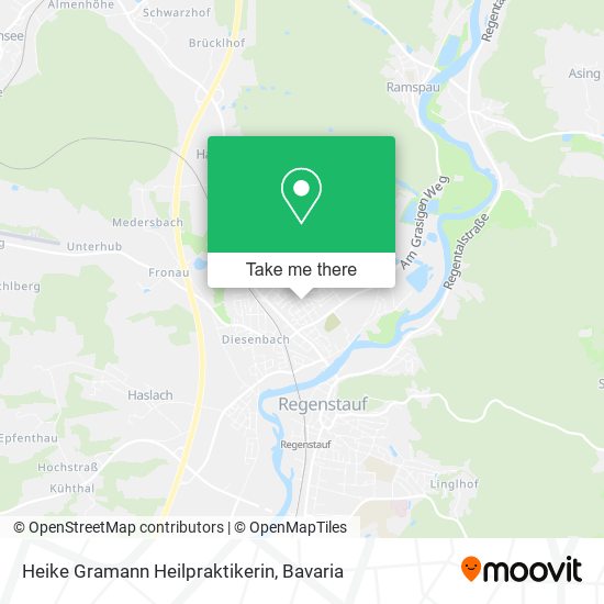 Heike Gramann Heilpraktikerin map