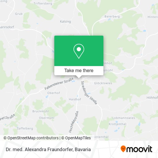 Dr. med. Alexandra Fraundorfer map