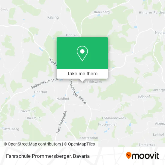 Карта Fahrschule Prommersberger