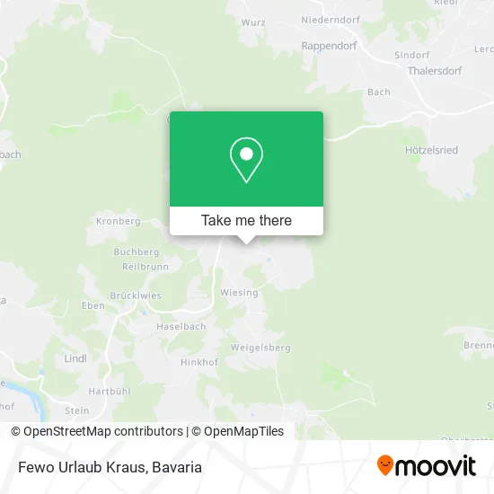 Карта Fewo Urlaub Kraus